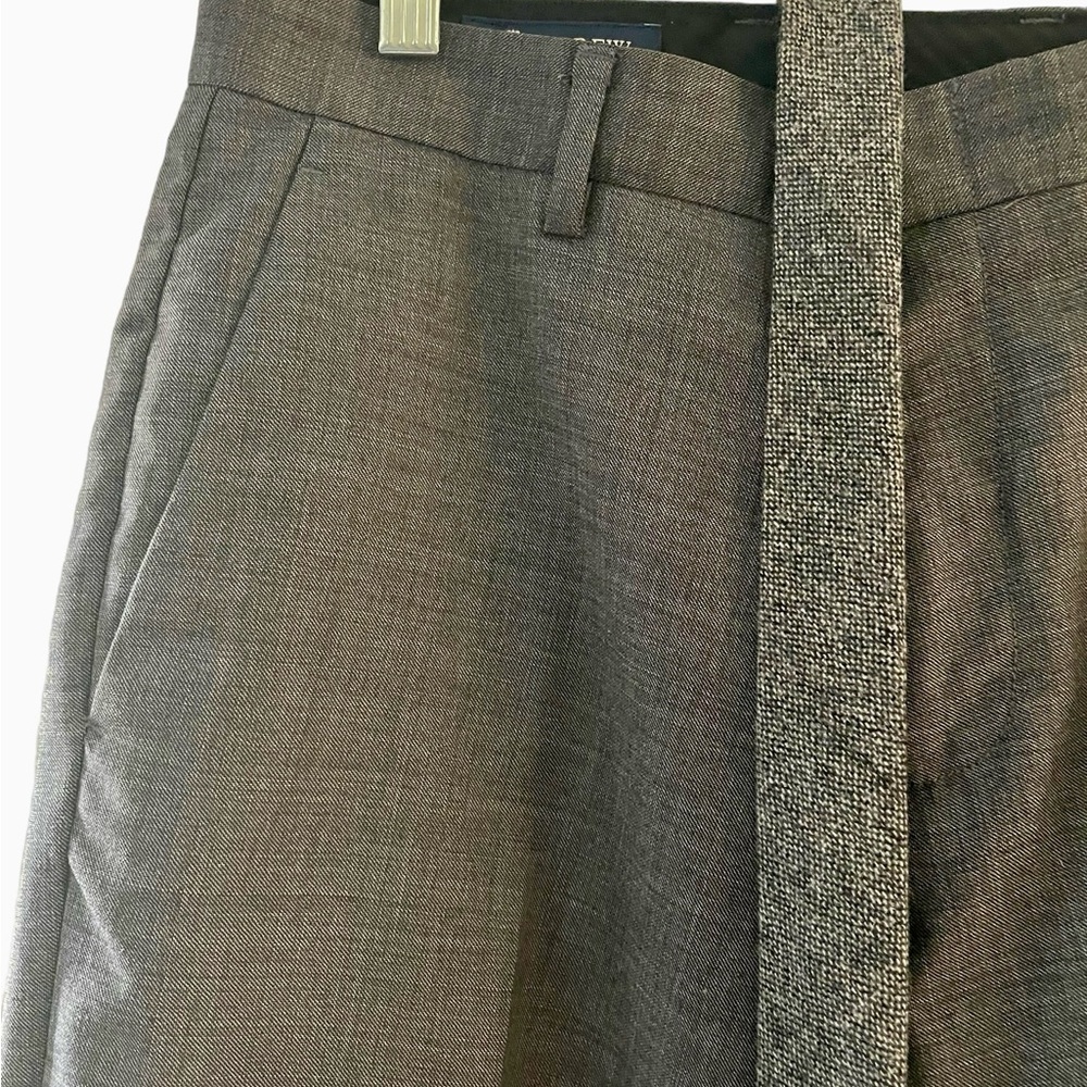 Mens suit by JCrew with pants and tie grey - Picture 8 of 8